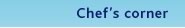 Chef's corner