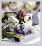 Courgettes and mushrooms risotto with Dolcelatte&reg;