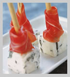Mini grissini with Parma Ham and Dolcelatte&reg;